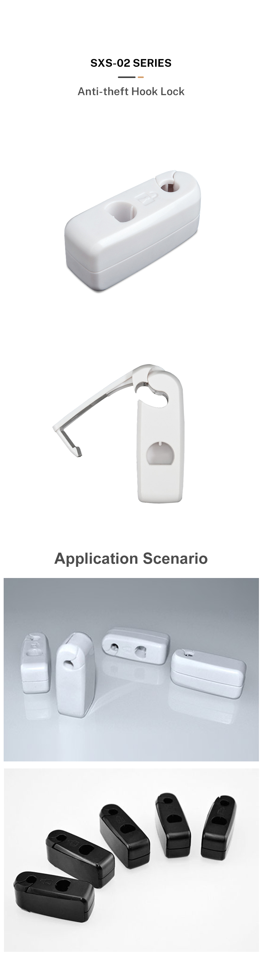 Anti-theft Stoplock Display Hook Lock